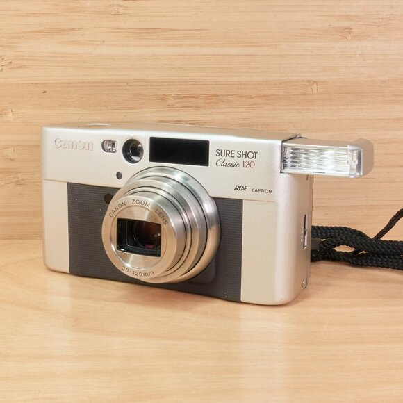 Canon Sure Shot Classic 120 Film Camera / 38-120mm Zoom Lens / Tested Working - Picture 1 of 9